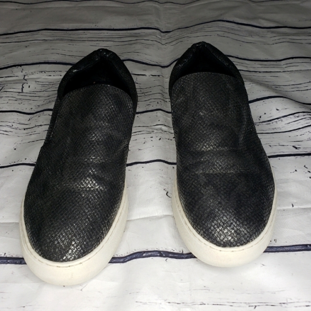 J/Slides Animal Print Platform Slip On Size  9